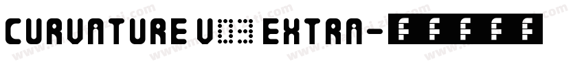 Curvature v03 Extra字体转换